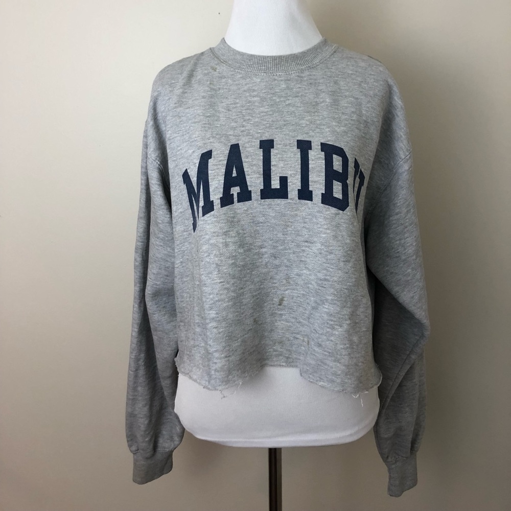Malibu crop sweatshirt